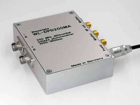 WL-DPD200MA 200 MHz InGaAs 低噪声光电探测器，带直流耦合