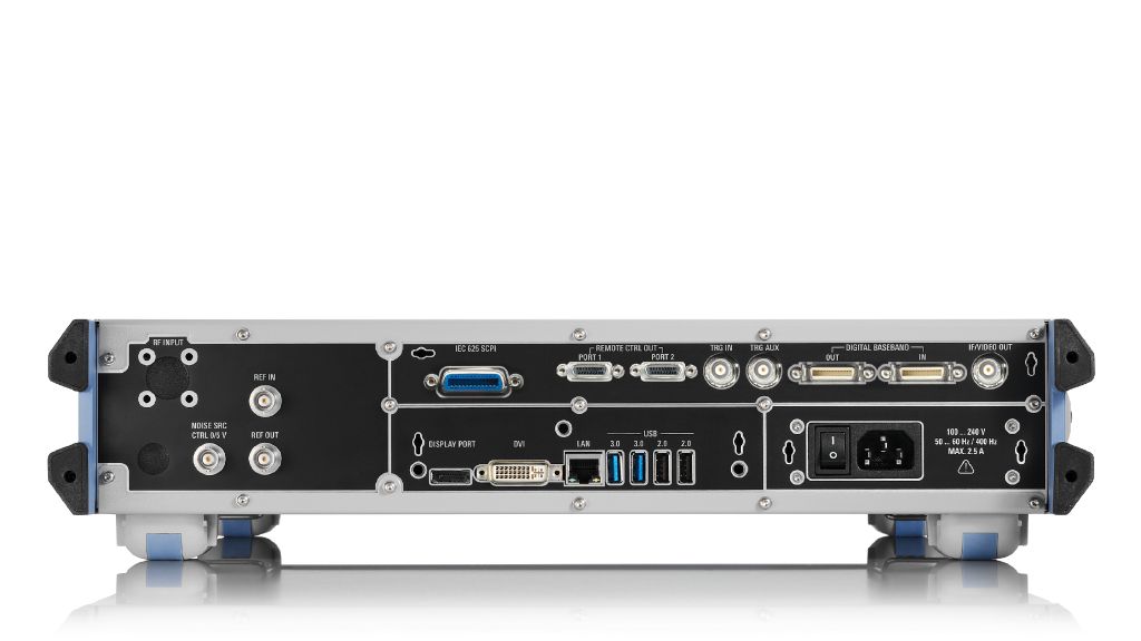 R&S®FPS Signal and spectrum analyzer, Back low