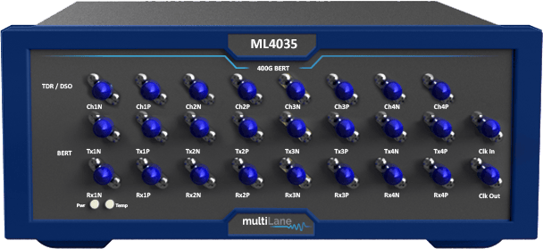 ML4035  四差分通道 7ps时域反射计/TDR/采样示波器 带宽35GHz|MultiLane