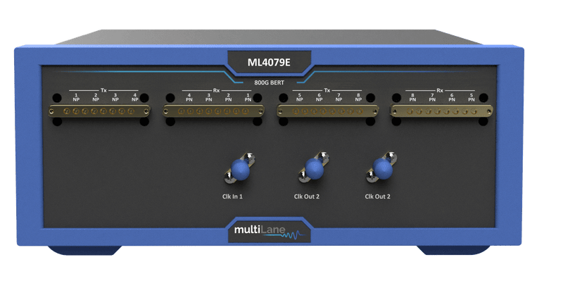 ML4079E 8通道 800G误码率测试仪  PAM4 29/58 GBaud  NRZ 29/58 Gbps |MultiLane