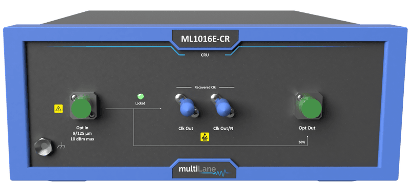 ML1016E-C 时钟数据恢复模块 53 GBaud  800G |MultiLane