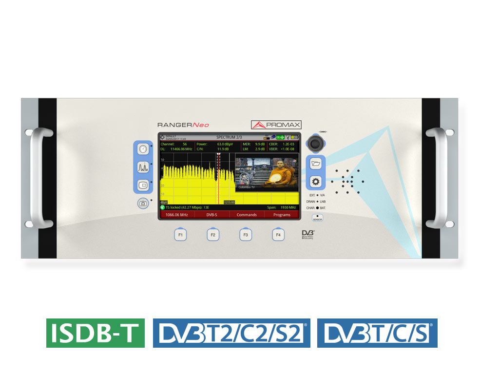 RANGERNeo Rack 2机架式电视信号和频谱分析仪（专业级）|PROMAX