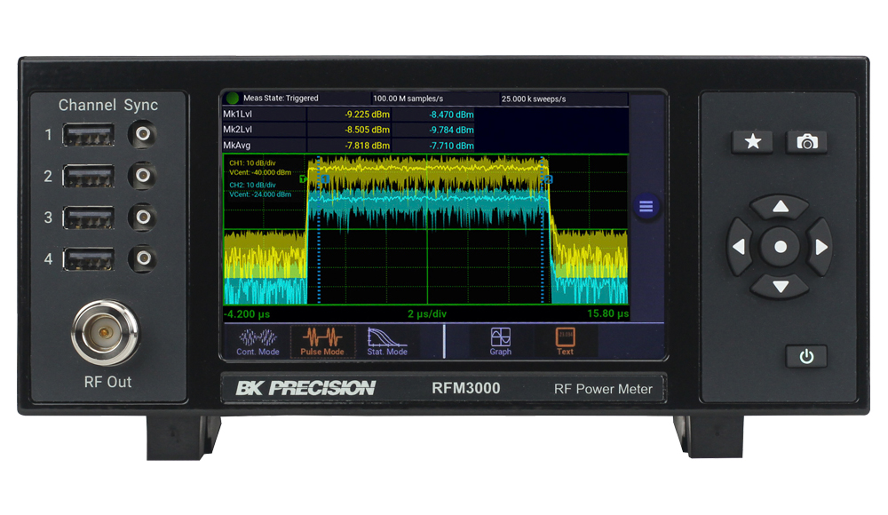RFM3000系列 2/4通道射频功率计|B&K Precision