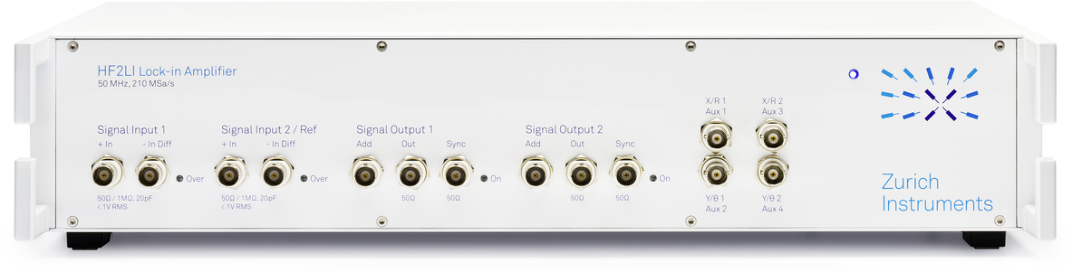 HF2LI  DC至50MHz 2通道锁相放大器 200kHz带宽|Zurich Instruments/瑞士苏黎世仪器