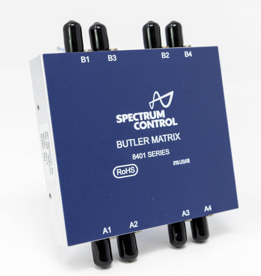 8401-6 500MHz至6GHz 4x4巴特勒矩阵Butler Matrices|Spectrum Control